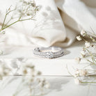 Rosec Jewels-Certified Lab Created Diamond Wedding Ring Set For Bride