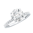 Rosec Jewels-Brilliant Cut 2 Carat Lab Grown Diamond Solitaire Engagement Ring