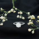 Rosec Jewels-Certified 9 MM Lab Grown Solitaire Diamond Engagement Ring