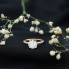 Rosec Jewels-Certified 9 MM Lab Grown Solitaire Diamond Engagement Ring