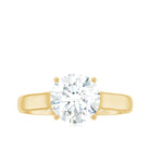 Rosec Jewels-Brilliant Cut Lab Grown Diamond Classic Engagement Ring with Certificate