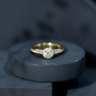 Rosec Jewels-Diamond Vintage Looking Engagement Ring