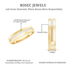 Rosec Jewels-Lab Grown Diamond Twisted Rope Band with Accents