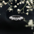 Rosec Jewels-Designer Lab Grown Diamond Wedding Band For Women