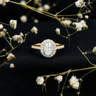 Certified 6X8 mm Lab Grown Diamond Oval Shape Engagement Ring Lab - ( EF-VS ) - Rosec Jewels