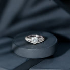 2 Carat Lab Created Diamond Heart Engagement Ring Lab - ( EF-VS ) - Rosec Jewels