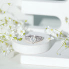 2 Carat Lab Created Diamond Heart Engagement Ring Lab - ( EF-VS ) - Rosec Jewels