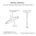 Rosec Jewels-Marquise Shape Lab Grown Diamond Solitaire Ring With Certificate