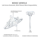 Rosec Jewels-Lab Grown Diamond 5X10 MM Marquise Engagement Ring
