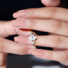 Rosec Jewels-Lab Grown Diamond 5X10 MM Marquise Engagement Ring