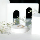 Rosec Jewels-Princess Cut Lab Grown Diamond Bypass Engagement Ring for Women