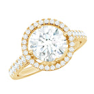 Rosec Jewels-2 Carat Ethical Diamond Circle Engagement Ring