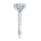 Princess Cut 5 Carat Lab Grown Big Diamond Engagement Ring IGI Certified Lab - ( E-VS1 ) - Rosec Jewels