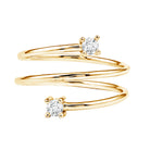 Rosec Jewels-Lab Grown Diamond Spiral Ring