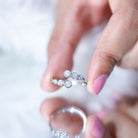 Rosec Jewels-Bezel Set Lab Grown Diamond Anniversary Ring for Women