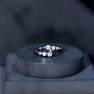 Rosec Jewels-Bezel Set Lab Grown Diamond Anniversary Ring for Women
