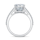 Rosec Jewels-Emerald Cut 5 Carat Lab Grown Diamond Solitaire Engagement Ring IGI Certified