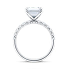 Rosec Jewels-Lab Grown Diamond 4 Carat Emerald Cut Engagement Ring IGI Certified