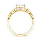 3 Carat Lab Created Diamond Celtic Design Engagement Ring with IGI Certificate Lab - ( E-VS1 ) - Rosec Jewels