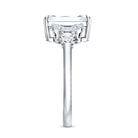 IGI Certified Emerald Cut Lab Grown Diamond Statement Engagement Ring 5 Carat Lab - ( E-VS1 ) - Rosec Jewels