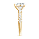 2 Carat Heart Shaped Lab Grown Diamond Engagement Ring with IGI Certificate Lab - ( E-VS1 ) - Rosec Jewels
