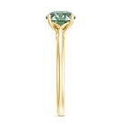 Rosec Jewels-3 Carat Lab Grown Green Diamond Engagement Ring with IGI Certificate