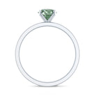 Rosec Jewels-IGI Certified 1 Carat Lab Grown Green Diamond Ring Solitaire