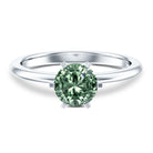 Rosec Jewels-Lab Grown Green Diamond 1 Carat Solitaire Ring with IGI Certificate