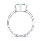 Rosec Jewels-IGI Certified 4 Carat Lab Grown Green Diamond Marquise Cut Engagement Ring in Bezel Setting