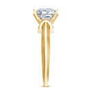 Solitaire 3 Carat Lab Grown Diamond Princess Cut Engagement Ring IGI Certified Lab - ( E-VS1 ) - Rosec Jewels
