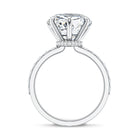 Rosec Jewels-Solitaire Heart Engagement Ring with 5 Carat IGI Certified Lab Grown Diamond