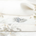 Vintage Inspired 1 Carat Marquise Cut Lab Grown Diamond Celtic Engagement Ring IGI Certified Lab - ( E-VS1 ) - Rosec Jewels