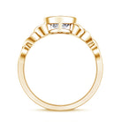 Rosec Jewels-Solitaire Marquise Cut 2 Carat Lab Grown Diamond Celtic Engagement Ring IGI Certified