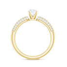 Rosec Jewels-1.75 CT Cubic Zircon Statement Engagement Ring