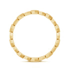 Certified Diamond Geometric Band Ring Natural - ( HI-SI ) - Rosec Jewels