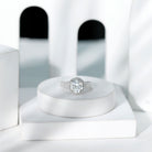 2 Carat Moissanite Round Cut Engagement Ring With Side Stones D-VS1 - Rosec Jewels