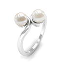 Rosec Jewels-Toi Et Moi Freshwater Pearl Ring