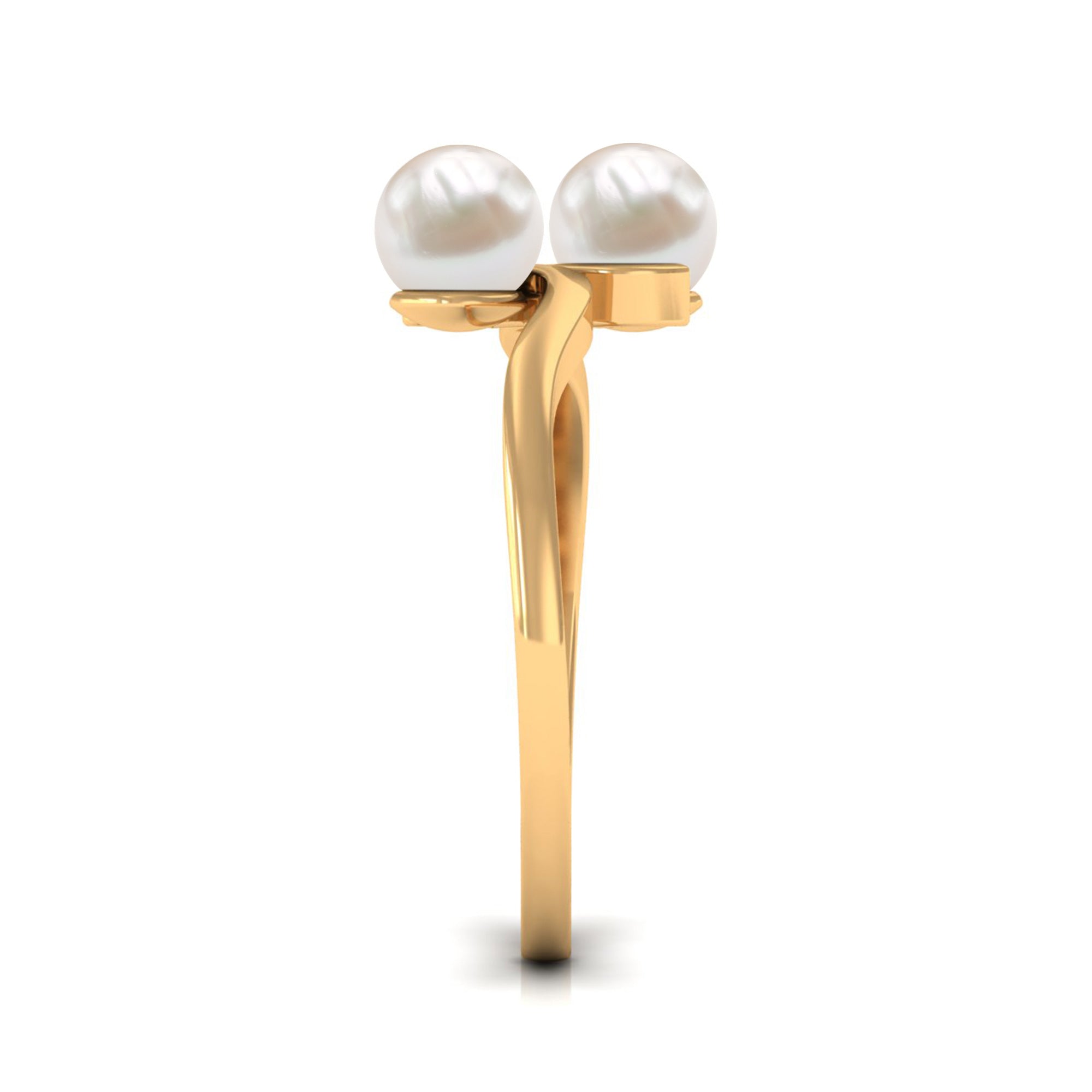 Rosec Jewels-Toi Et Moi Freshwater Pearl Ring