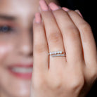 Cultured Freshwater Pearl Diamond Wrap Ring for Women AAA - Rosec Jewels