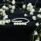 Cultured Freshwater Pearl Diamond Wrap Ring for Women AAA - Rosec Jewels