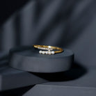 Cultured Freshwater Pearl Diamond Wrap Ring for Women AAA - Rosec Jewels