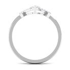 1 CT Marquise Cut Zircon Engagement Ring with Split Shank AAAA - Rosec Jewels