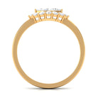 1 CT Marquise Cut Zircon East West Engagement Ring AAAA - Rosec Jewels