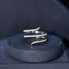 Certified Lab Grown Diamond Cocktail Ring For Women Lab - ( EF-VS ) - Rosec Jewels