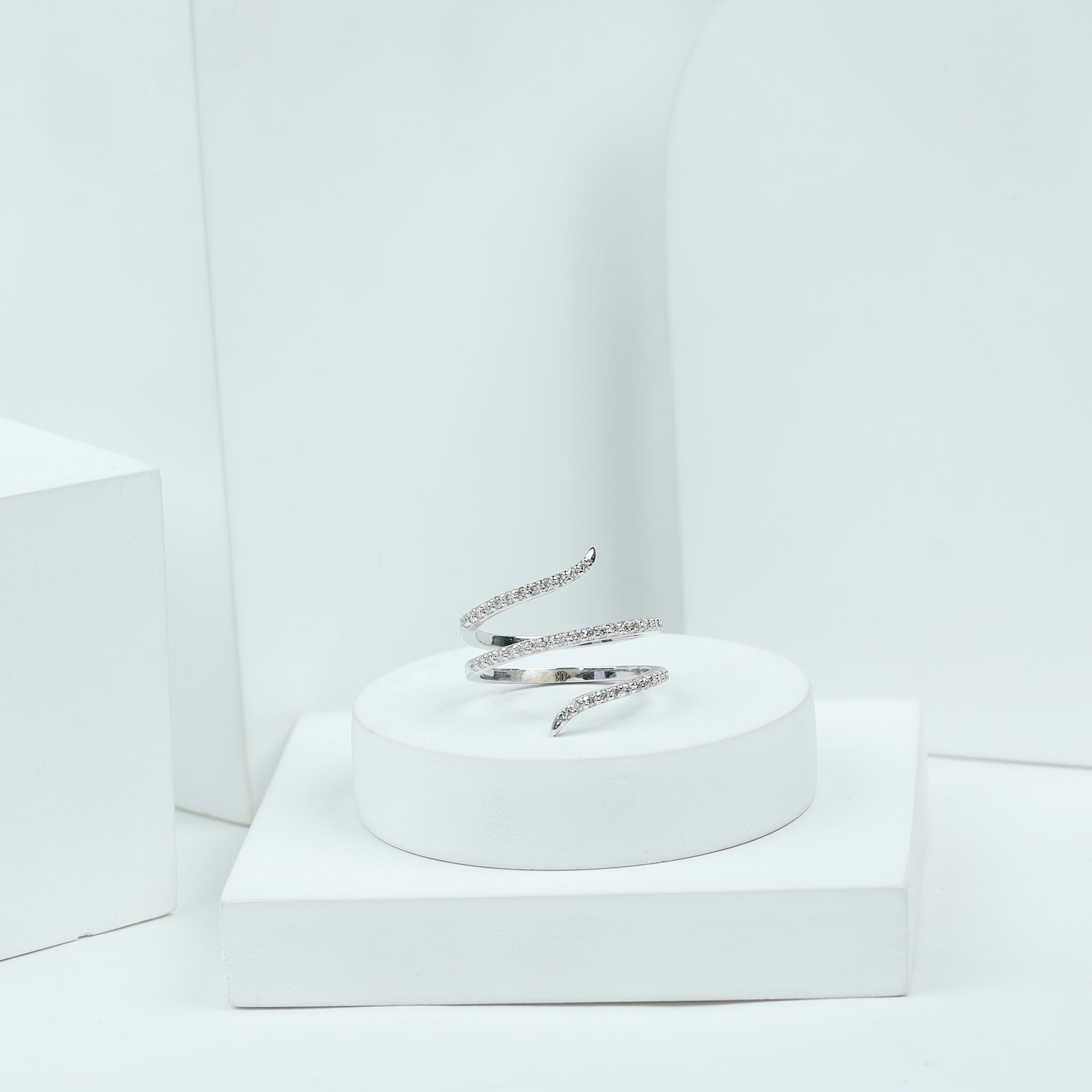 Certified Lab Grown Diamond Cocktail Ring For Women Lab - ( EF-VS ) - Rosec Jewels
