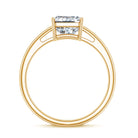 Rosec Jewels-Solitaire 3 Carat Radiant Cut Lab Created Diamond Engagement Ring IGI Certified