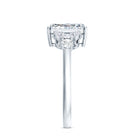 IGI Certified 2 Carat Lab Grown Diamond Engagement Ring with Radiant Cut Lab - ( E-VS1 ) - Rosec Jewels