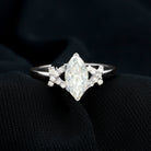 Rosec Jewels-IGI Certified 1 Carat Lab Grown Diamond Marquise Engagement Ring with Split Shank
