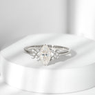 Rosec Jewels-IGI Certified 1 Carat Lab Grown Diamond Marquise Engagement Ring with Split Shank