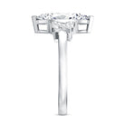 Rosec Jewels-Marquise Cut IGI Certified Lab Grown Diamond Statement Engagement Ring 2 Carat